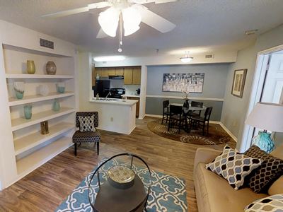 Living and dining space